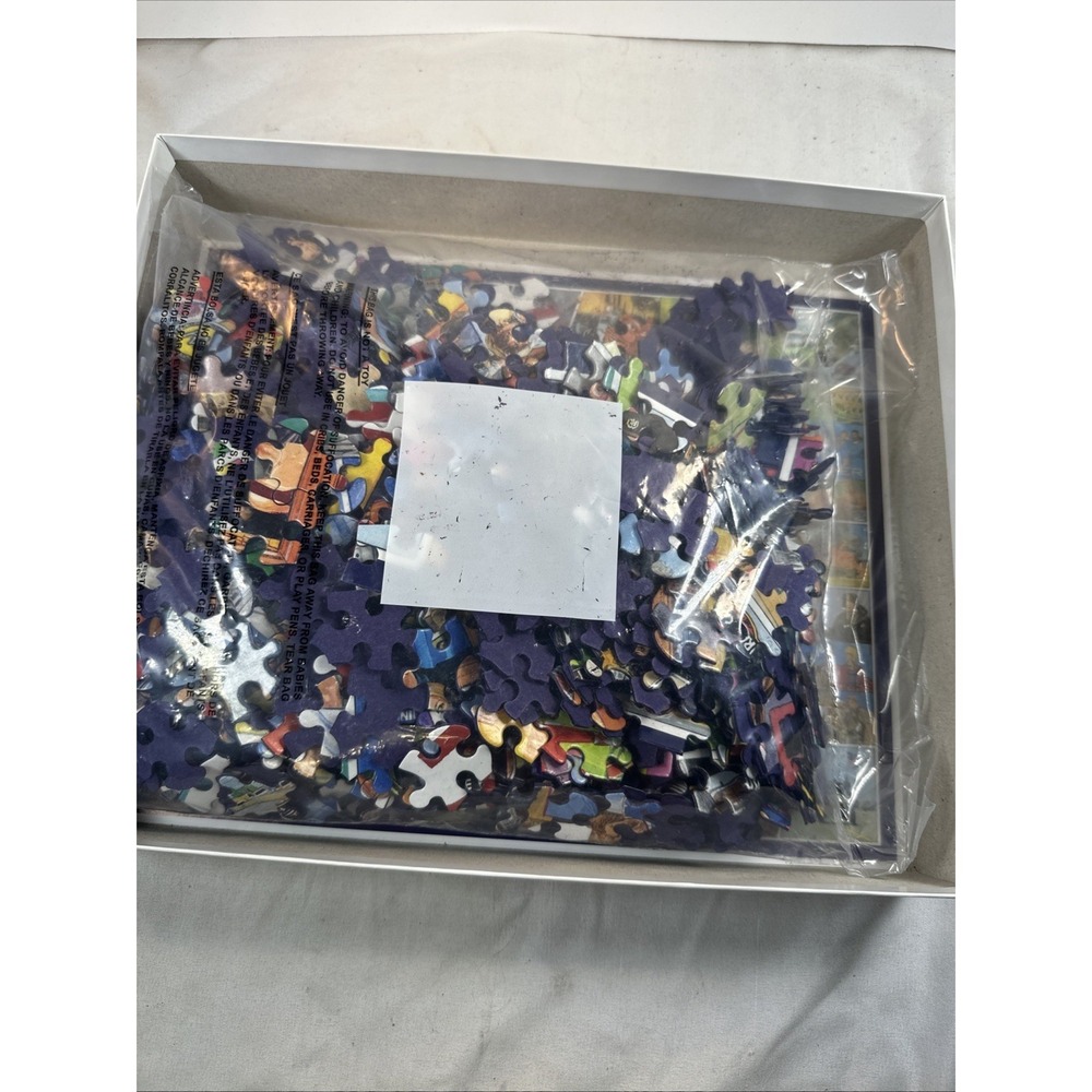 NEW White Mountain Jigsaw Puzzle THE 1990'S Collage 1000 Piece 24X30 Mellett 90s - Picture 8 of 16